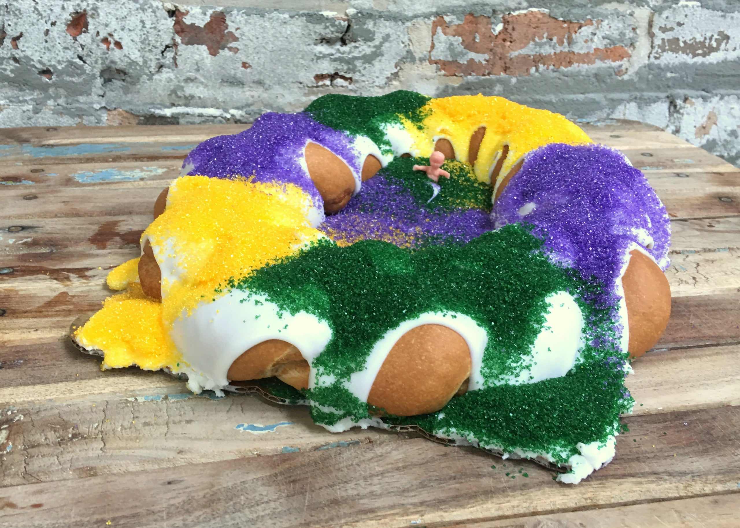 Cinnamon king cake ships on 2 11 2 12 bittersweet confections